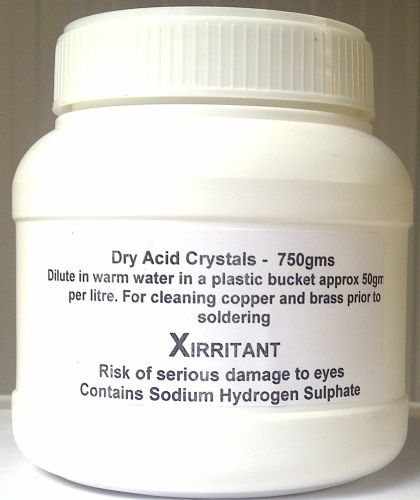 Dry Acid 'Pickling Crystals' 750gm